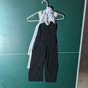 Black modern dance costume